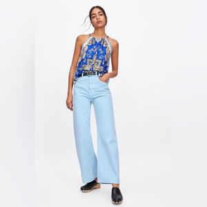 Paisley‎ Zara halter top